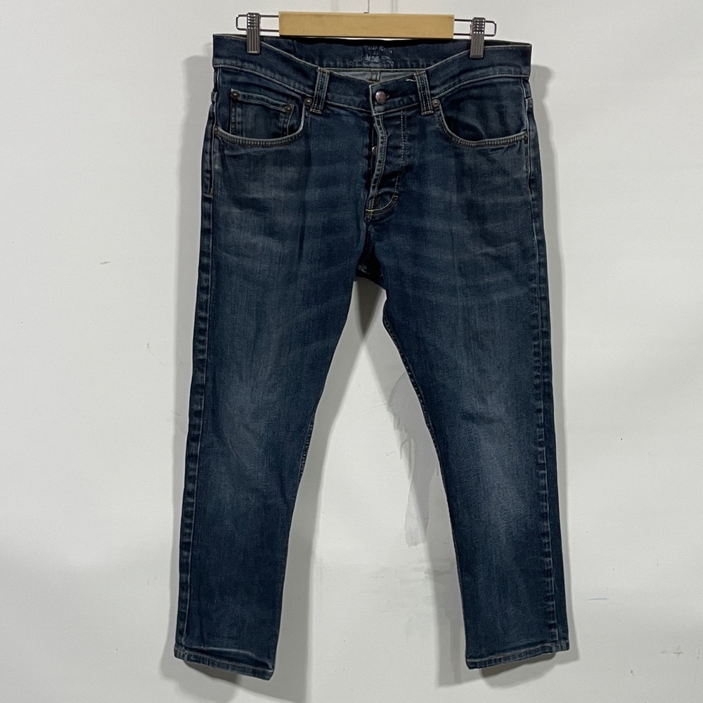 Gilded age New York made in Italy Men's Blue Jeans